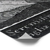 Portret van koning Charles I Poster (Hoek)