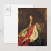 Portret van koning Charles II, c.1660-65 Briefkaart (Voorkant / Achterkant)