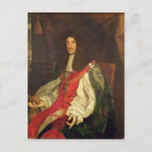 Portret van koning Charles II, c.1660-65 Briefkaart (Voorkant)
