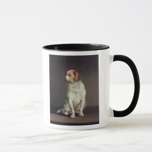 Portret van koning Charles Spaniel Mok (Rechts)