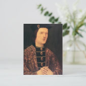 Portret van koning Edward IV van Engeland Briefkaart (Staand voorkant)