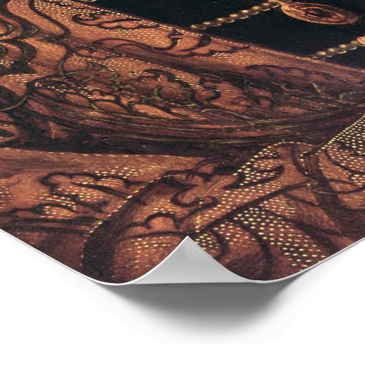 Portret van koning Edward IV van Engeland Poster (Hoek)