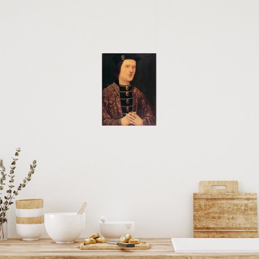Portret van koning Edward IV van Engeland Poster (Keuken)