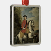 Portret van koning George I, 1717 Metalen Ornament (Rechts)
