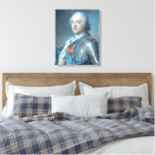 Portret van koning Louis XV 1748 Canvas Afdruk (Insitu (Slaapkamer))