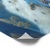 Portret van koning Louis XV 1748 Poster (Hoek)