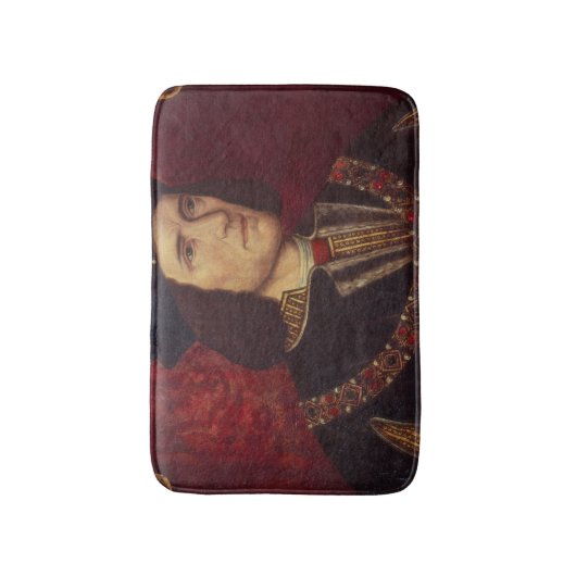 Portret van koning Richard III Badmat (Voorkant Verticaal)