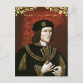 Portret van koning Richard III Briefkaart (Voorkant)
