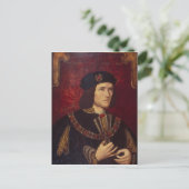 Portret van Koning Richard III Briefkaart (Staand voorkant)