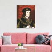 Portret van koning Richard III Canvas Afdruk (Insitu (Woonkamer))