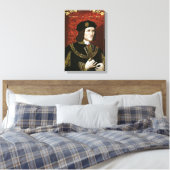 Portret van koning Richard III Canvas Afdruk (Insitu (Slaapkamer))