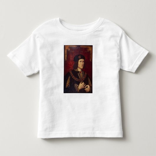 Portret van koning Richard III Kinder Shirts (Voorkant)