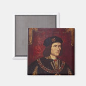 Portret van koning Richard III Magneet (Voorkant / Achterkant)