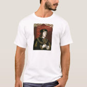 Portret van koning Richard III T-shirt (Voorkant)