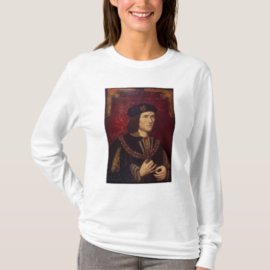Portret van koning Richard III T-shirt (Voorkant)