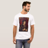 Portret van koning Richard III T-shirt (Voorkant volledig)