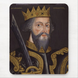 Portret van koning William I The Conqueror Muismat