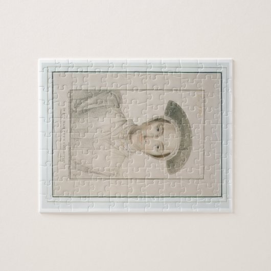 Portret van Koningin Anne van Cleves (1515-57) Legpuzzel (Horizontaal)