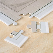 Portret van Koningin Anne van Cleves (1515-57) Legpuzzel (Zijkant)