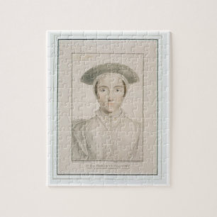 Portret van Koningin Anne van Cleves (1515-57) Legpuzzel