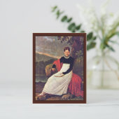 Portret van koningin Caroline Briefkaart (Staand voorkant)