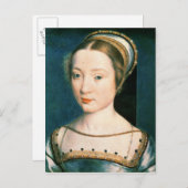Portret van Koningin Claude Briefkaart (Voorkant / Achterkant)