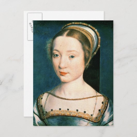 Portret van Koningin Claude Briefkaart (Voorkant / Achterkant)