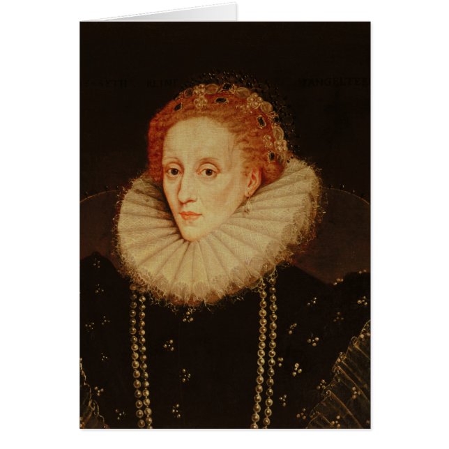 Portret van koningin Elizabeth I (Voorkant)