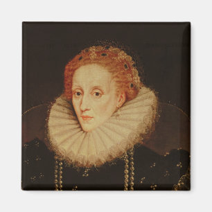 Portret van koningin Elizabeth I Magneet