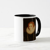 Portret van koningin Elizabeth I Mok (Voorkant rechts)