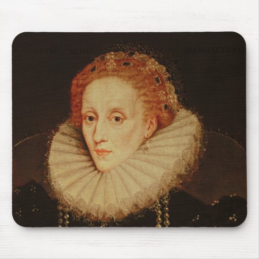 Portret van koningin Elizabeth I Muismat (Voorkant)