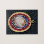 Portret van koningin Elizabeth I (w/c op vellum) Legpuzzel (Horizontaal)