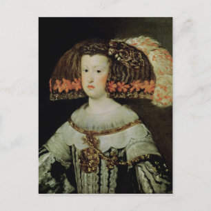 Portret van Koningin Maria Anna van Spanje Briefkaart