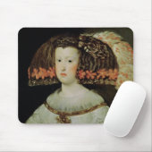 Portret van Koningin Maria Anna van Spanje Muismat (Met muis)