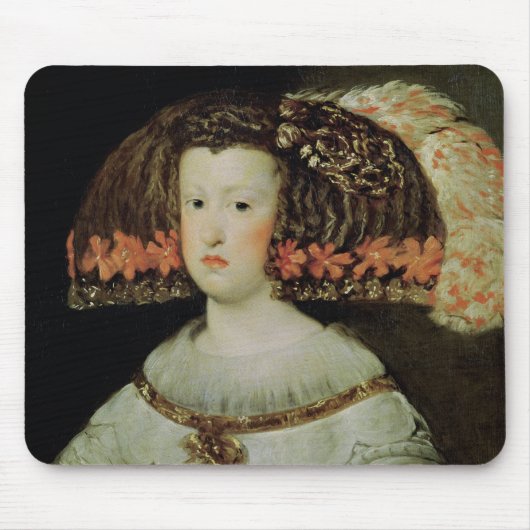 Portret van Koningin Maria Anna van Spanje Muismat (Voorkant)