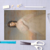 Portret van koningin Maria Sophie van Napels Tissuepapier (Craft)