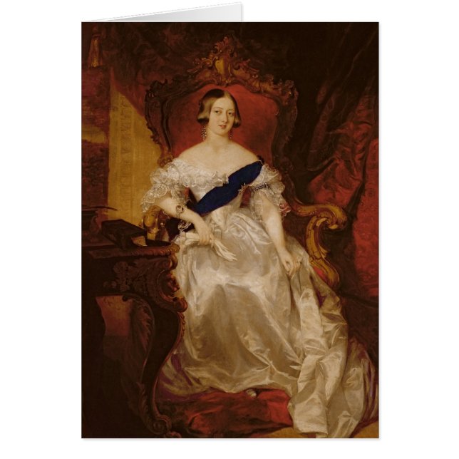 Portret van Koningin Victoria (Voorkant)