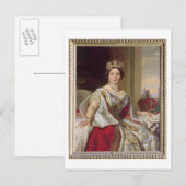 Portret van Koningin Victoria (1819-1901) 1859 (ol Briefkaart (Voorkant / Achterkant)