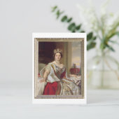 Portret van Koningin Victoria (1819-1901) 1859 (ol Briefkaart (Staand voorkant)