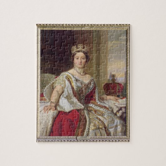 Portret van Koningin Victoria (1819-1901) 1859 (ol Legpuzzel (Verticaal)