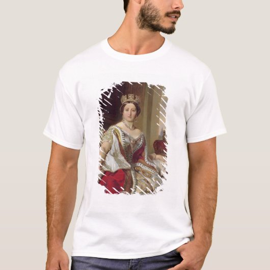 Portret van Koningin Victoria (1819-1901) 1859 (ol T-shirt (Voorkant)