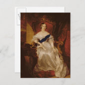 Portret van Koningin Victoria Briefkaart (Voorkant / Achterkant)