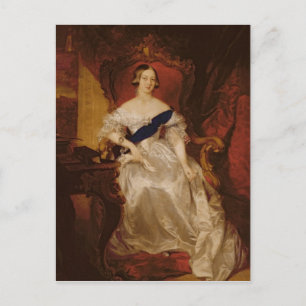 Portret van Koningin Victoria Briefkaart