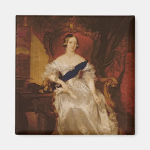 Portret van Koningin Victoria Magneet