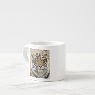 Portret van Koninklijke Bengaalse Tijger, Ranthamb Espresso Kop