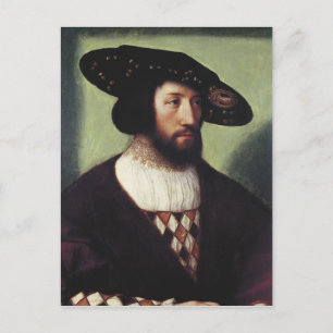 Portret van Kristian II Briefkaart
