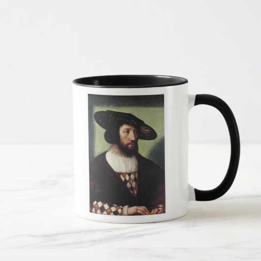 Portret van Kristian II Mok (Rechts)