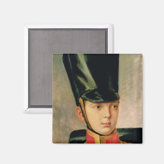 Portret van kroonprins Alexander Magneet (Voorkant / Achterkant)