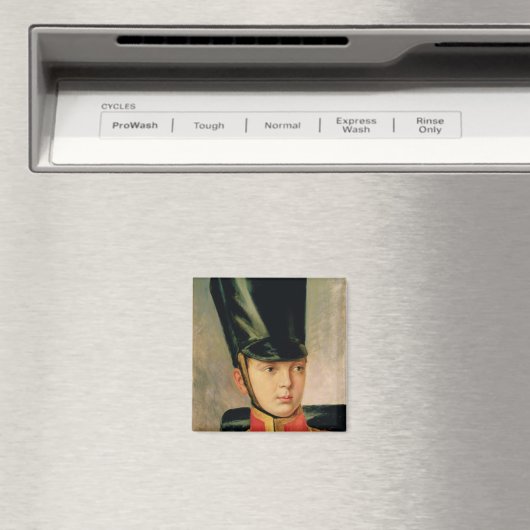 Portret van kroonprins Alexander Magneet (Insitu (Vaatwasser))