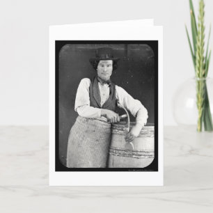 Portret van Kuiper Daguerreotype 1844 Kaart